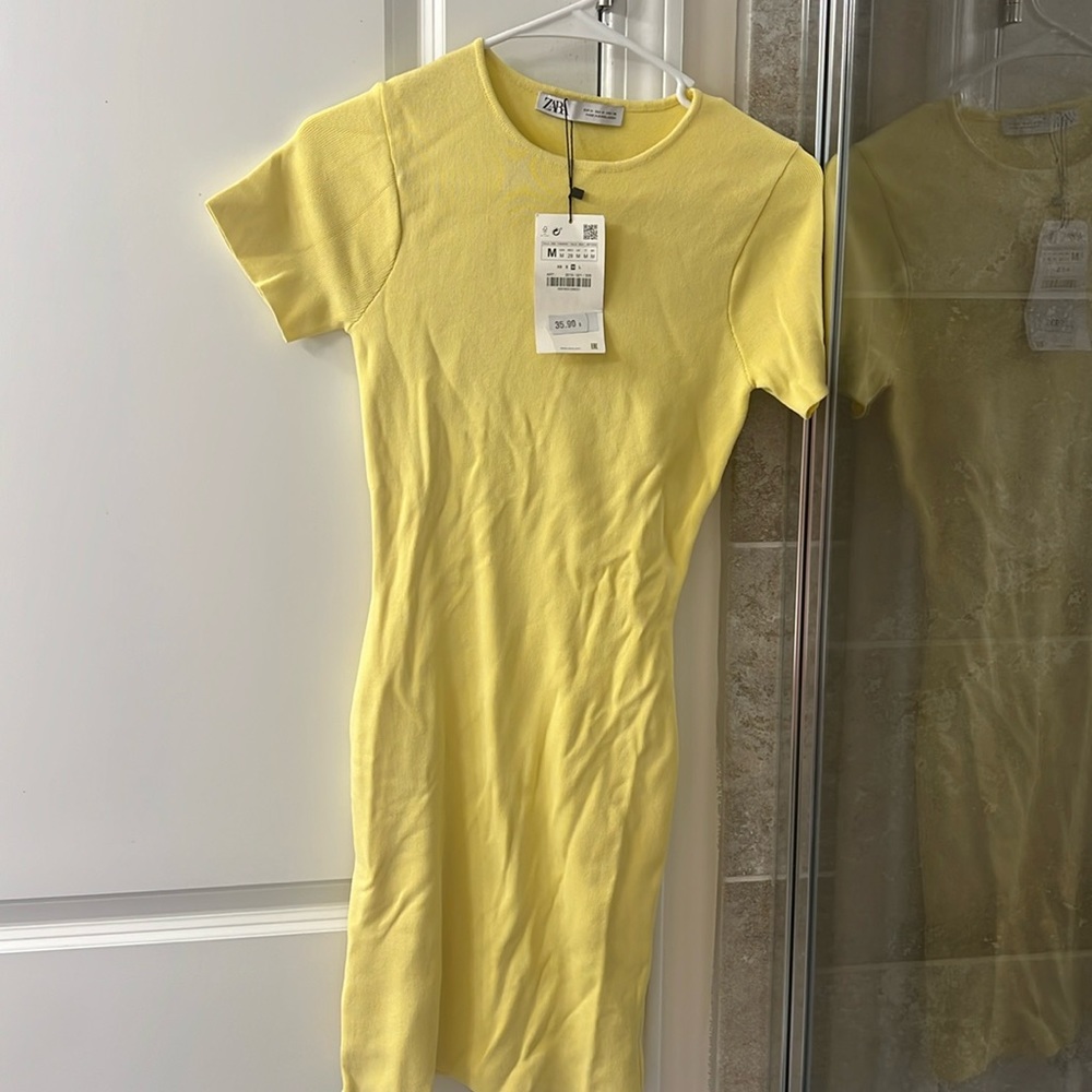 Zara NVW - Yellow Mini Dress
